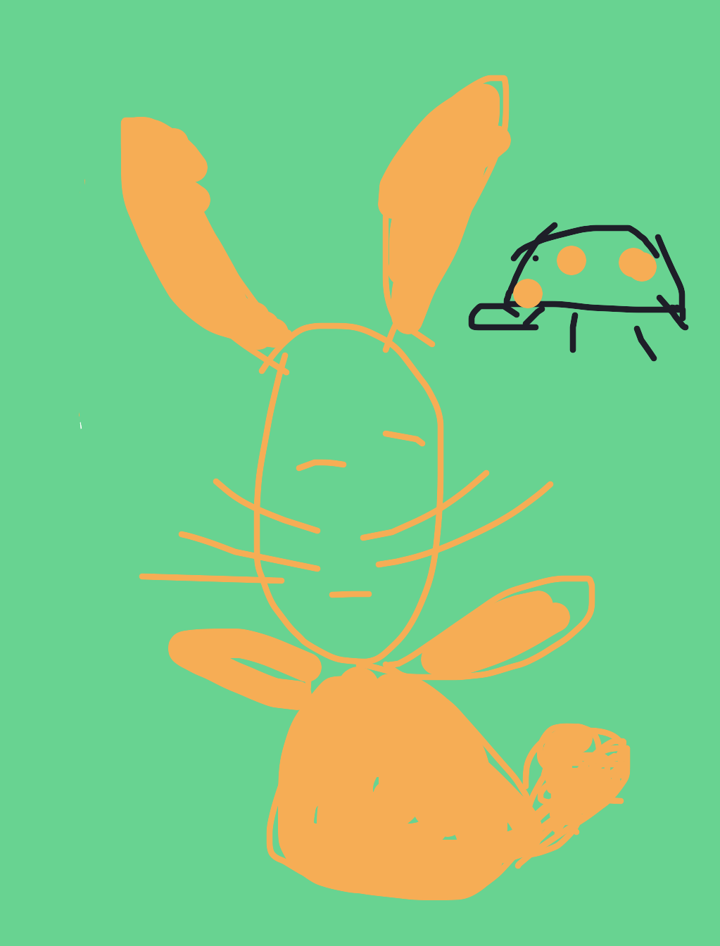 My Fable de mon enfance — a one-shot sketch by GambelsQuail on The Midnight Gallery daily drawing app.