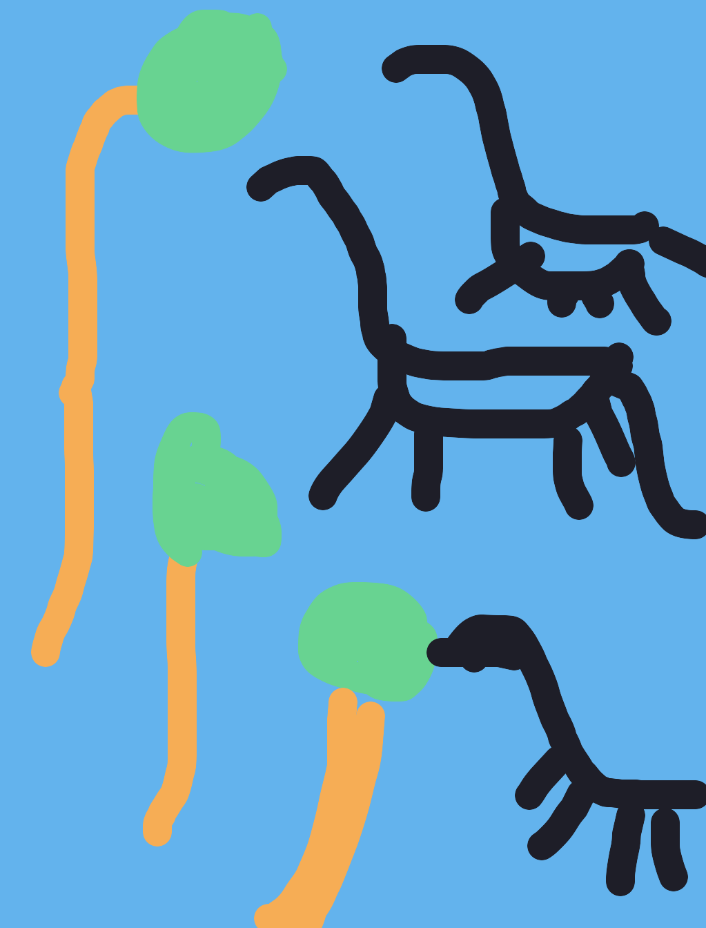 My Dernier film regardé — a one-shot sketch by GambelsQuail on The Midnight Gallery daily drawing app.