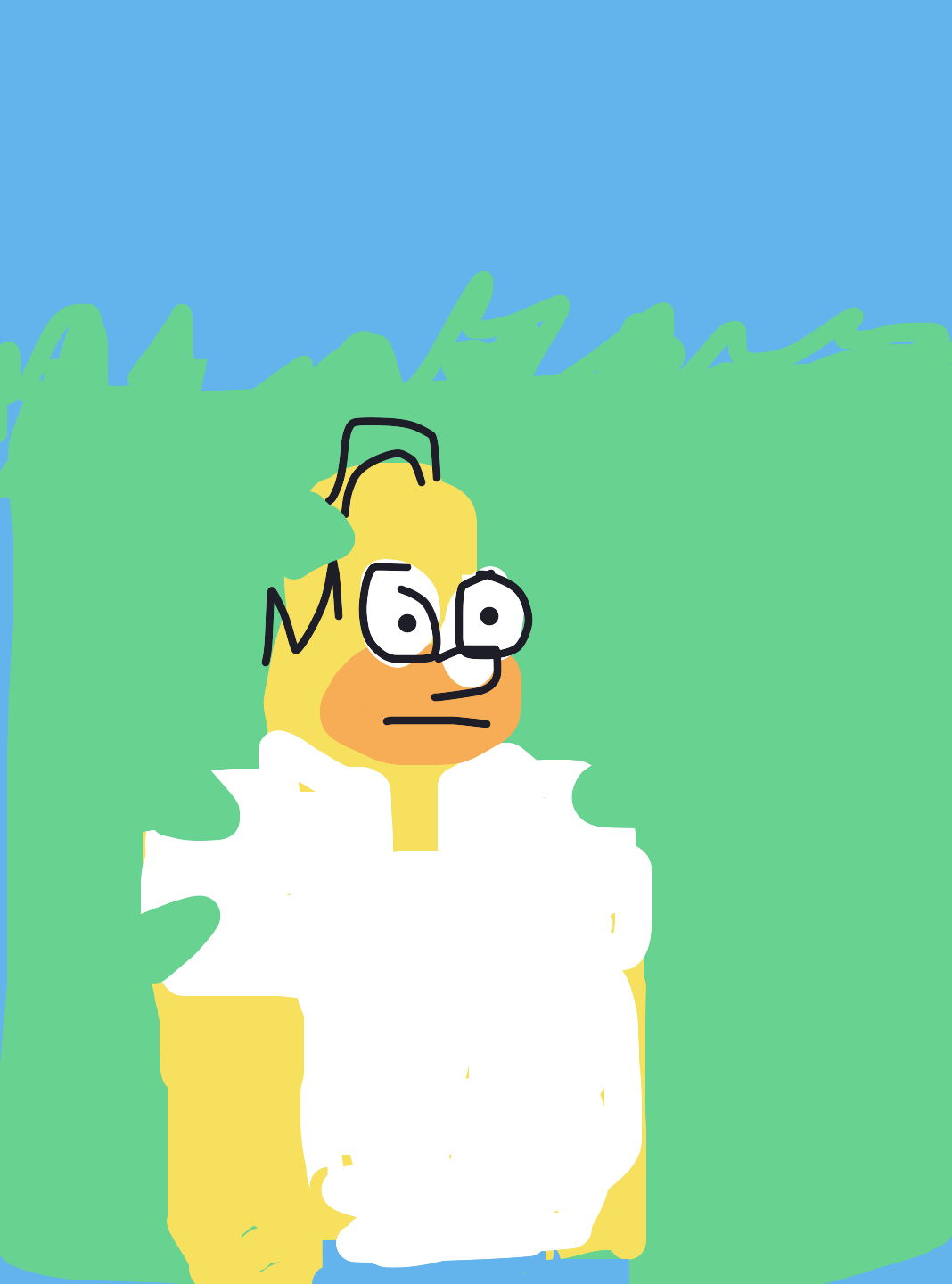 My Meme préféré — a one-shot sketch by Airotciv on The Midnight Gallery daily drawing app.
