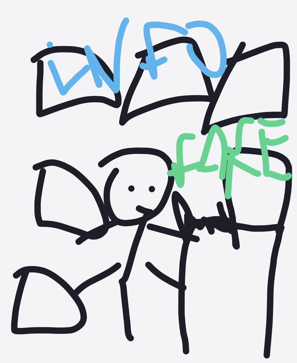My Superpouvoir inutile — a one-shot sketch by ChineseWhiteDolphin on The Midnight Gallery daily drawing app.