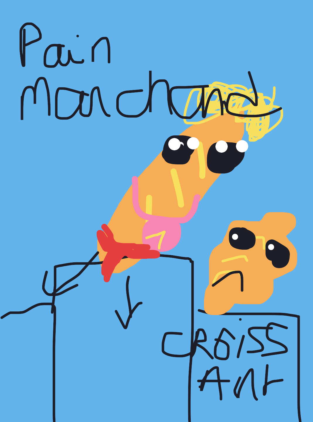 My Pain gagnant les Jeux Olympiques — a one-shot sketch by Airotciv on The Midnight Gallery daily drawing app.