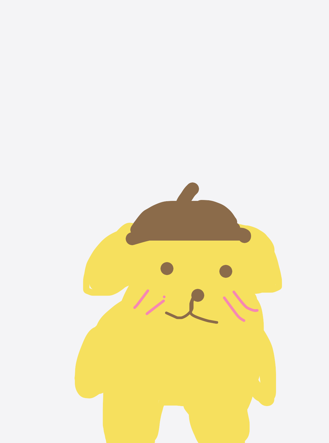 pompompurin — a one-shot sketch by xanesan on The Midnight Gallery daily drawing app.