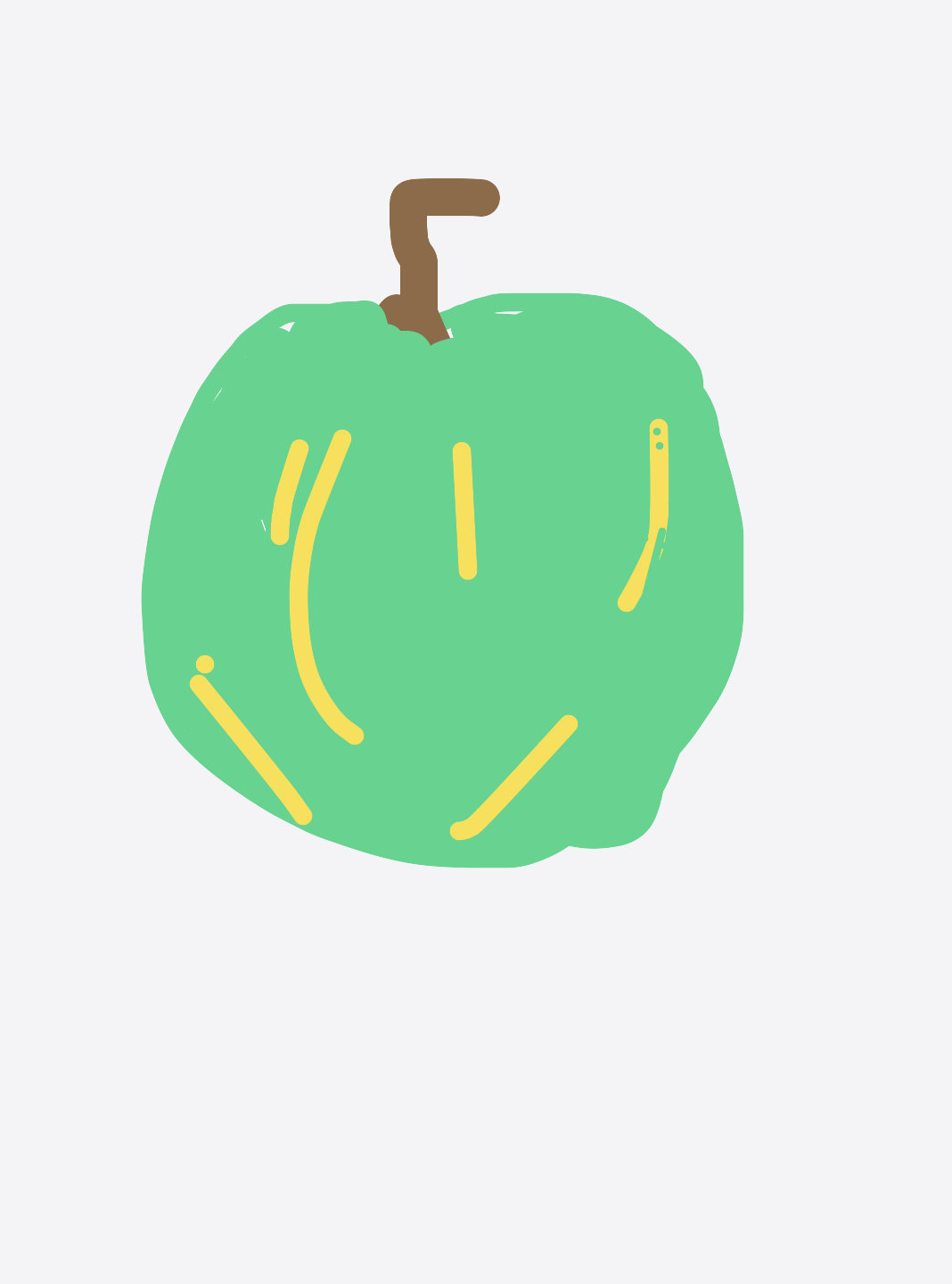 My Pomme — a one-shot sketch by Airotciv on The Midnight Gallery daily drawing app.