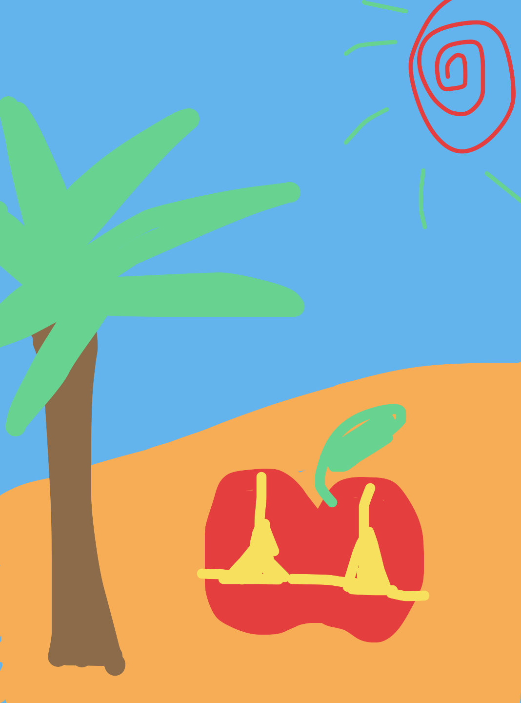 My Pomme — a one-shot sketch by xanesan on The Midnight Gallery daily drawing app.