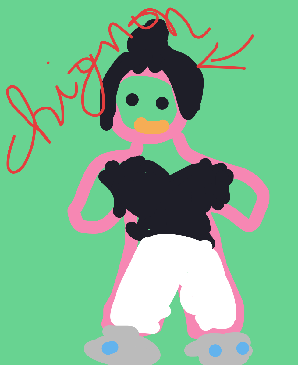 My Outfit du jour — a one-shot sketch by ChineseWhiteDolphin on The Midnight Gallery daily drawing app.