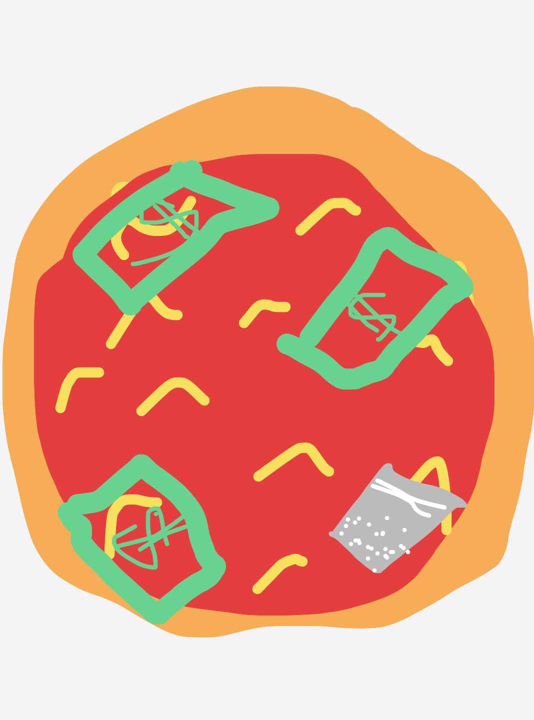 My Meilleur pizza du monde — a one-shot sketch by Airotciv on The Midnight Gallery daily drawing app.
