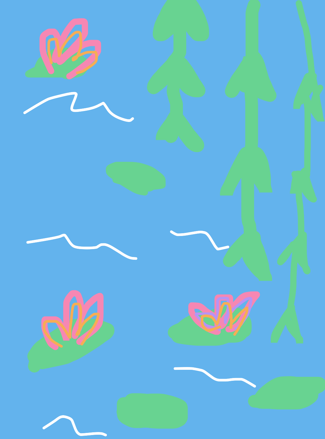 claude monet — a one-shot sketch by xanesan on The Midnight Gallery daily drawing app.