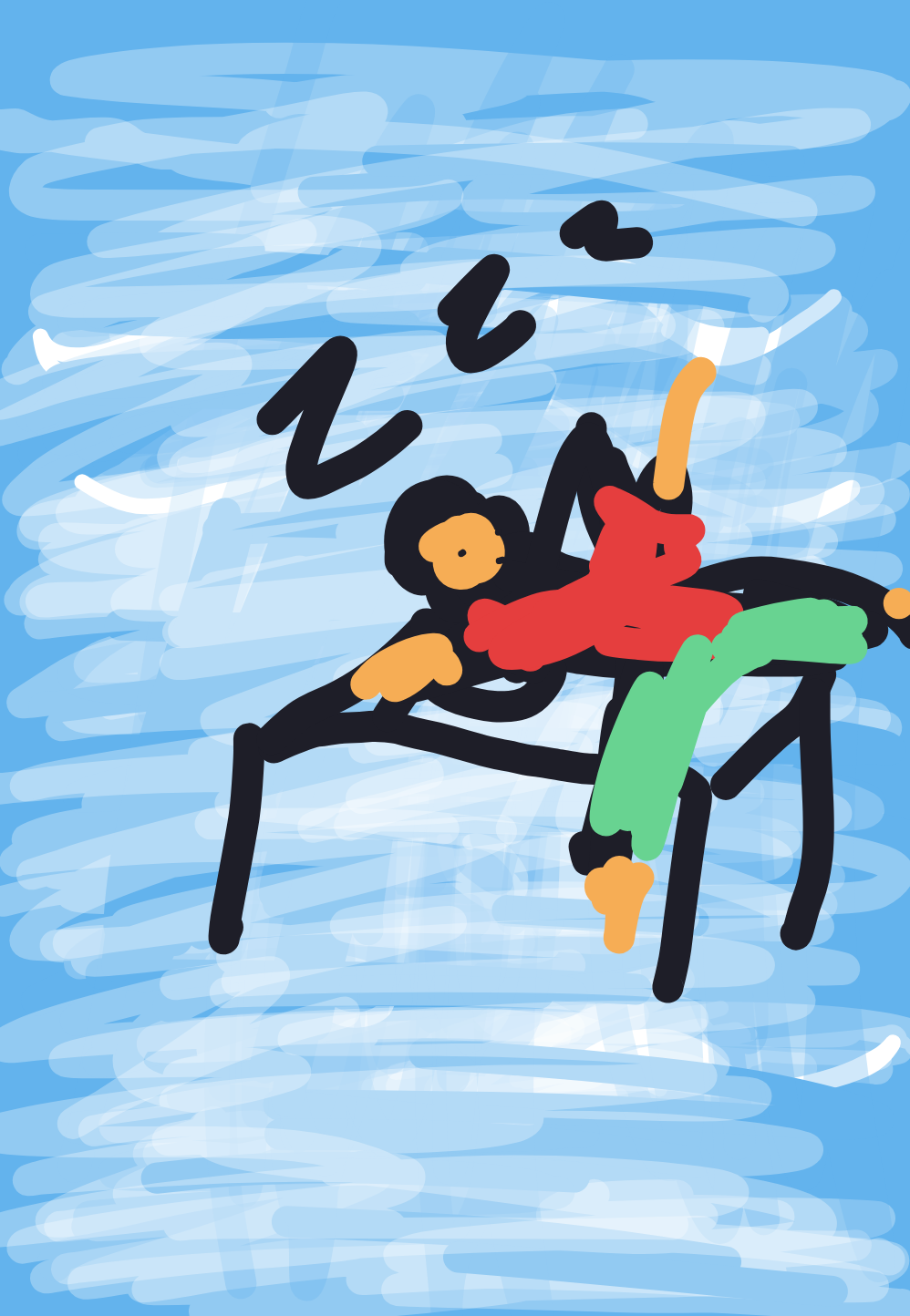 My Un truc qui me manque — a one-shot sketch by Bicycloraptor on The Midnight Gallery daily drawing app.