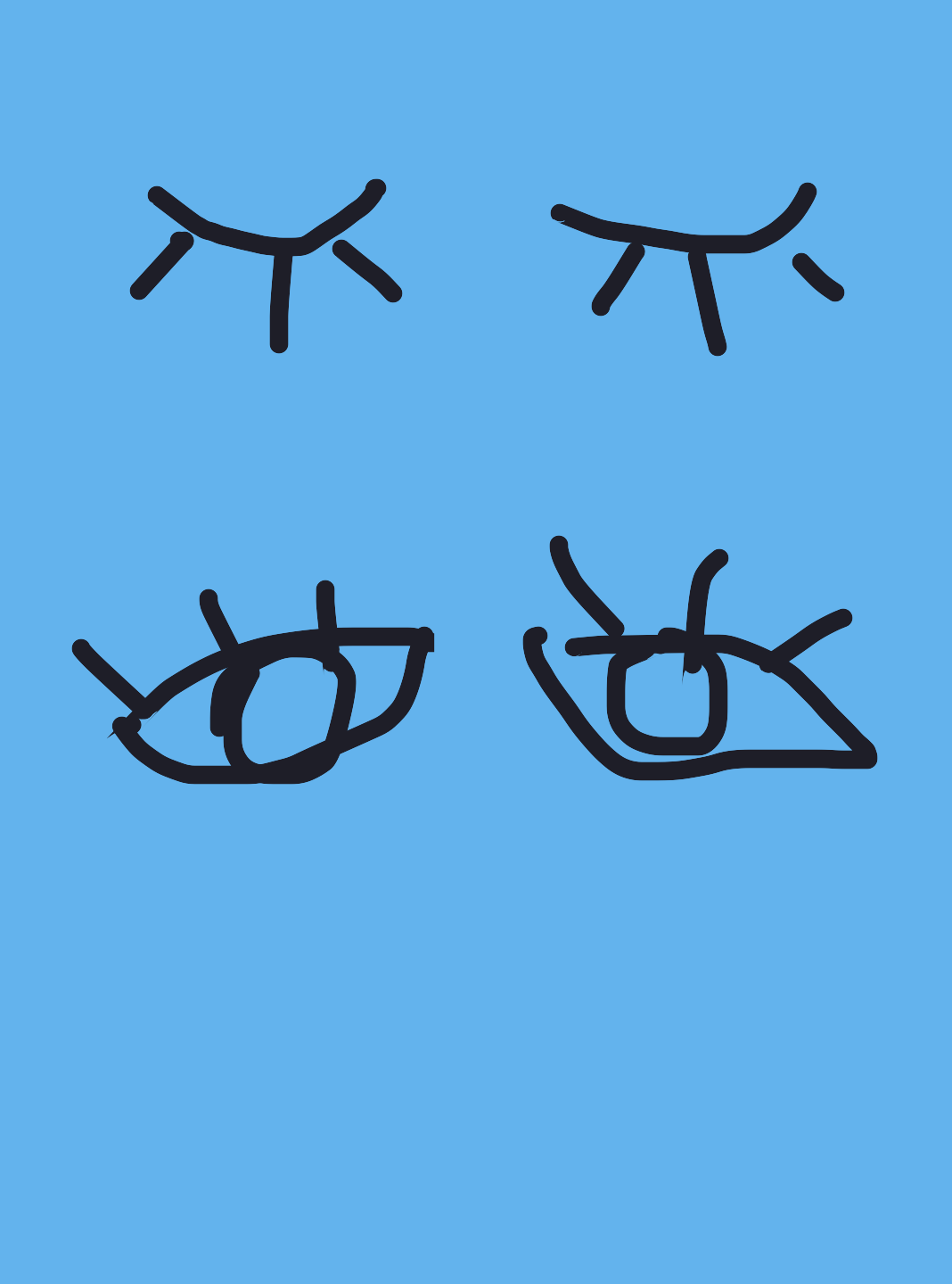My Worst nightmare — a one-shot sketch by FleshfootedShearwater on The Midnight Gallery daily drawing app.