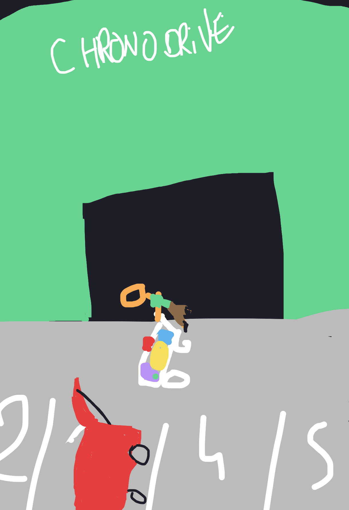 My Dernier ou emploi actuel — a one-shot sketch by Asari on The Midnight Gallery daily drawing app.