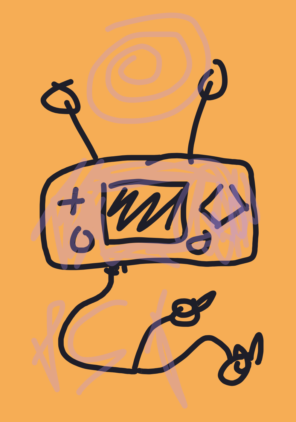 My 9 heures à tuer dans les transports — a one-shot sketch by YacareCaiman on The Midnight Gallery daily drawing app.