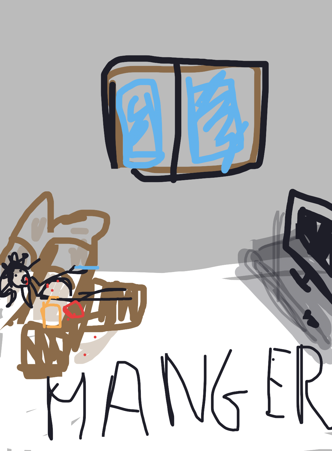 My Quelque chose de satisfaisant — a one-shot sketch by ThickbilledVireo8093 on The Midnight Gallery daily drawing app.