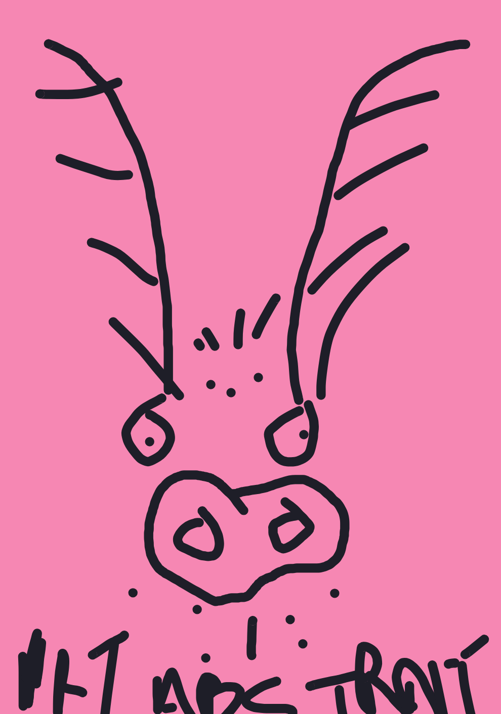 My Cochon avec des ailes volant — a one-shot sketch by YacareCaiman on The Midnight Gallery daily drawing app.