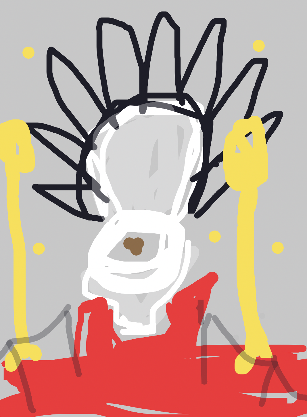 My Trône — a one-shot sketch by ThickbilledVireo8093 on The Midnight Gallery daily drawing app.