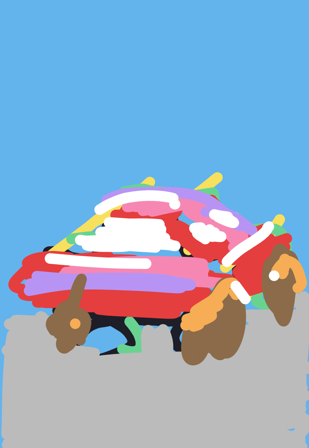 My Voiture — a one-shot sketch by Bicycloraptor on The Midnight Gallery daily drawing app.