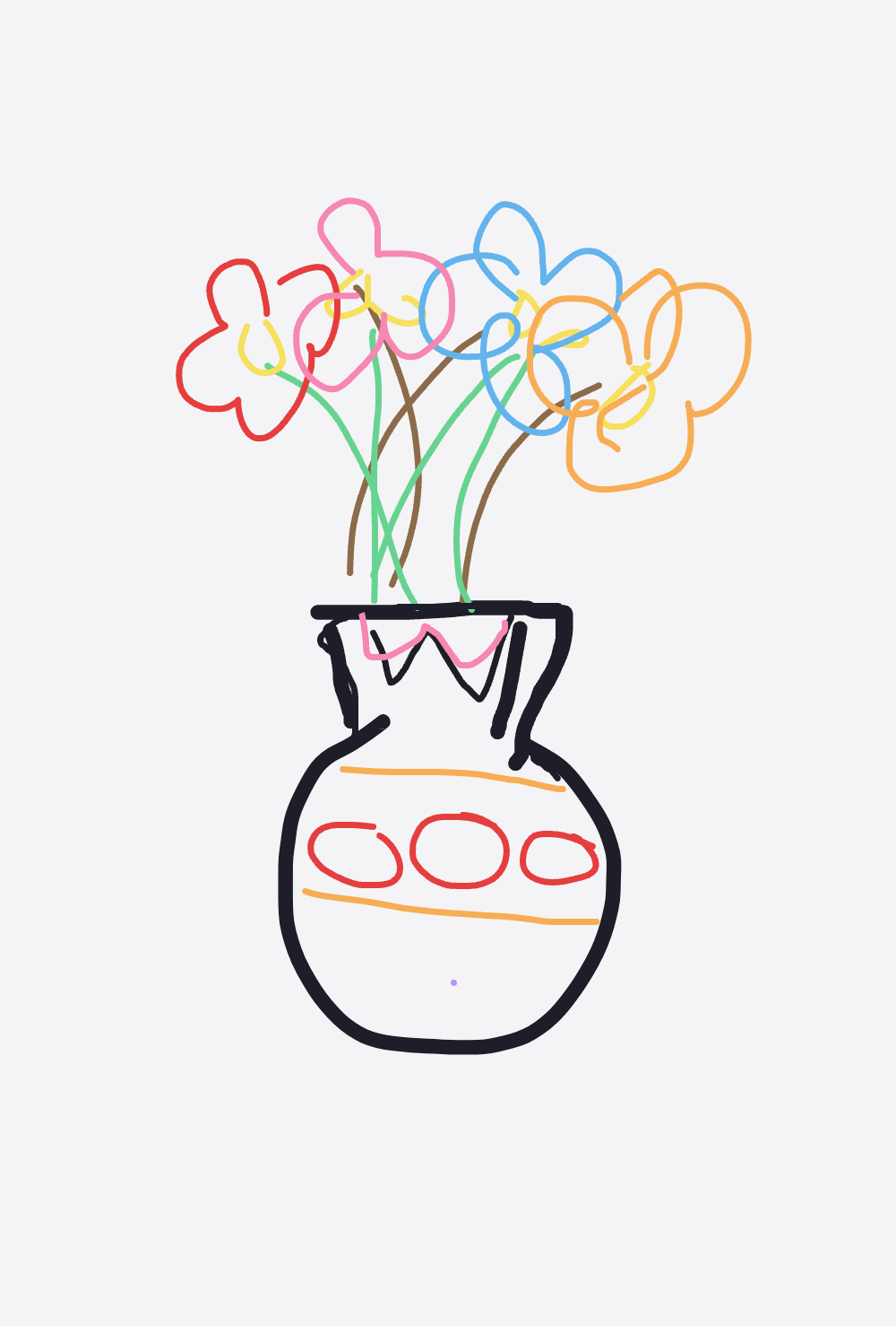 My Vase — a one-shot sketch by Ztuck0 on The Midnight Gallery daily drawing app.