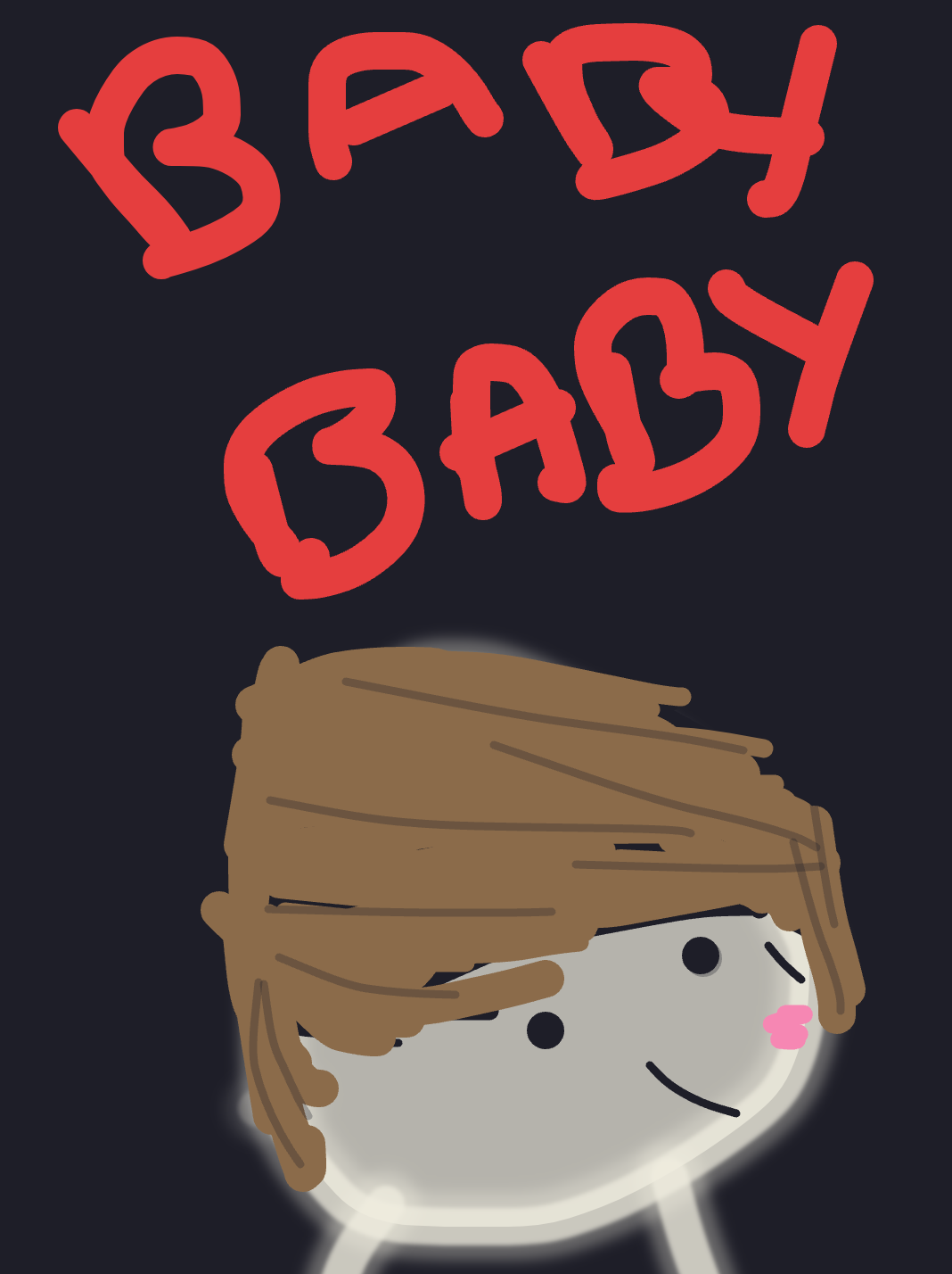 Justin Bieber 2010 — a one-shot sketch by The Creator on The Midnight Gallery daily drawing app.