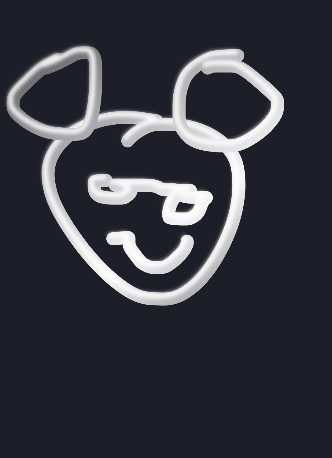 Mickey — a one-shot sketch by The Creator on The Midnight Gallery daily drawing app.
