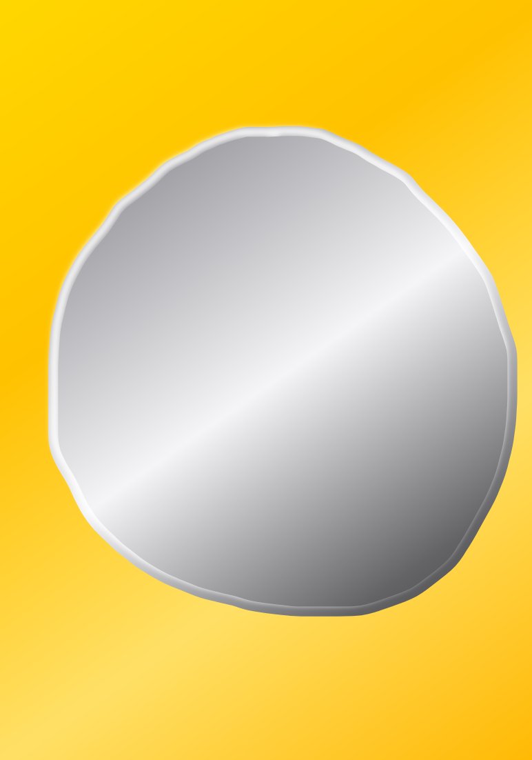 Miroir miroir — a one-shot sketch by ChrysTelam on The Midnight Gallery daily drawing app.