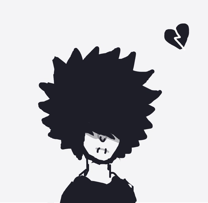 Moi  à 16 ans — a one-shot sketch by Glacial on The Midnight Gallery daily drawing app.