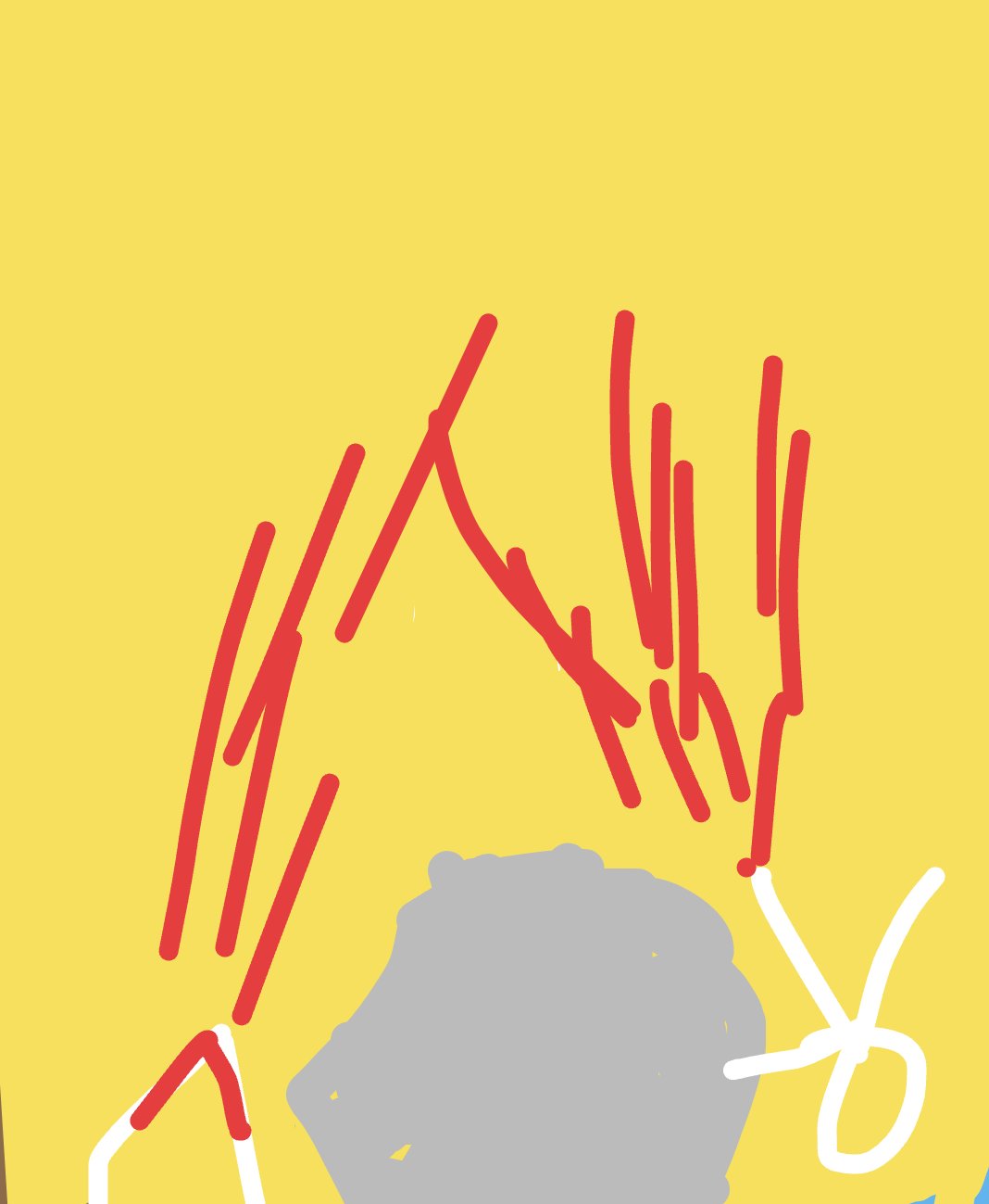 My Angel’s dive — a one-shot sketch by The Creator on The Midnight Gallery daily drawing app.