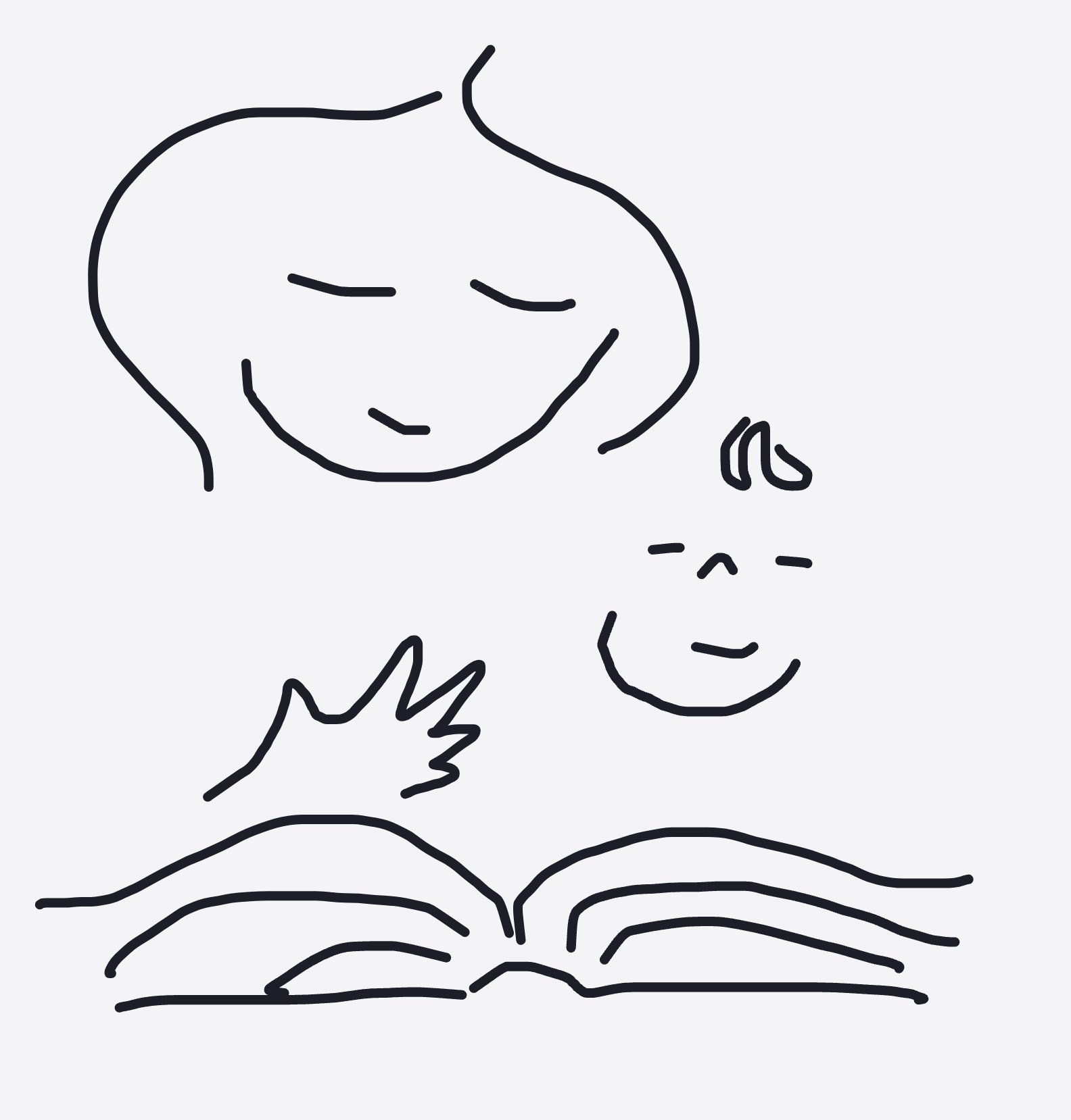 My Best childhood moment — a one-shot sketch by LimpWestAfricanLion1799 on The Midnight Gallery daily drawing app.