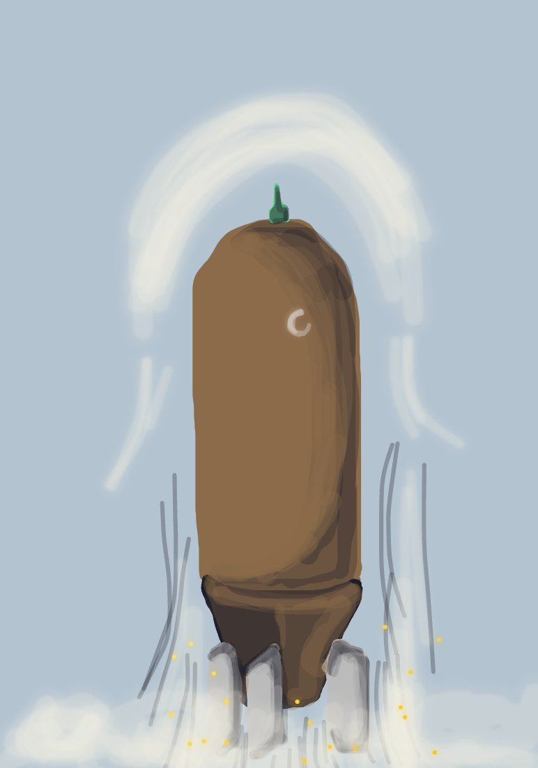 My Bombe atomique — a one-shot sketch by ChrysTelam on The Midnight Gallery daily drawing app.