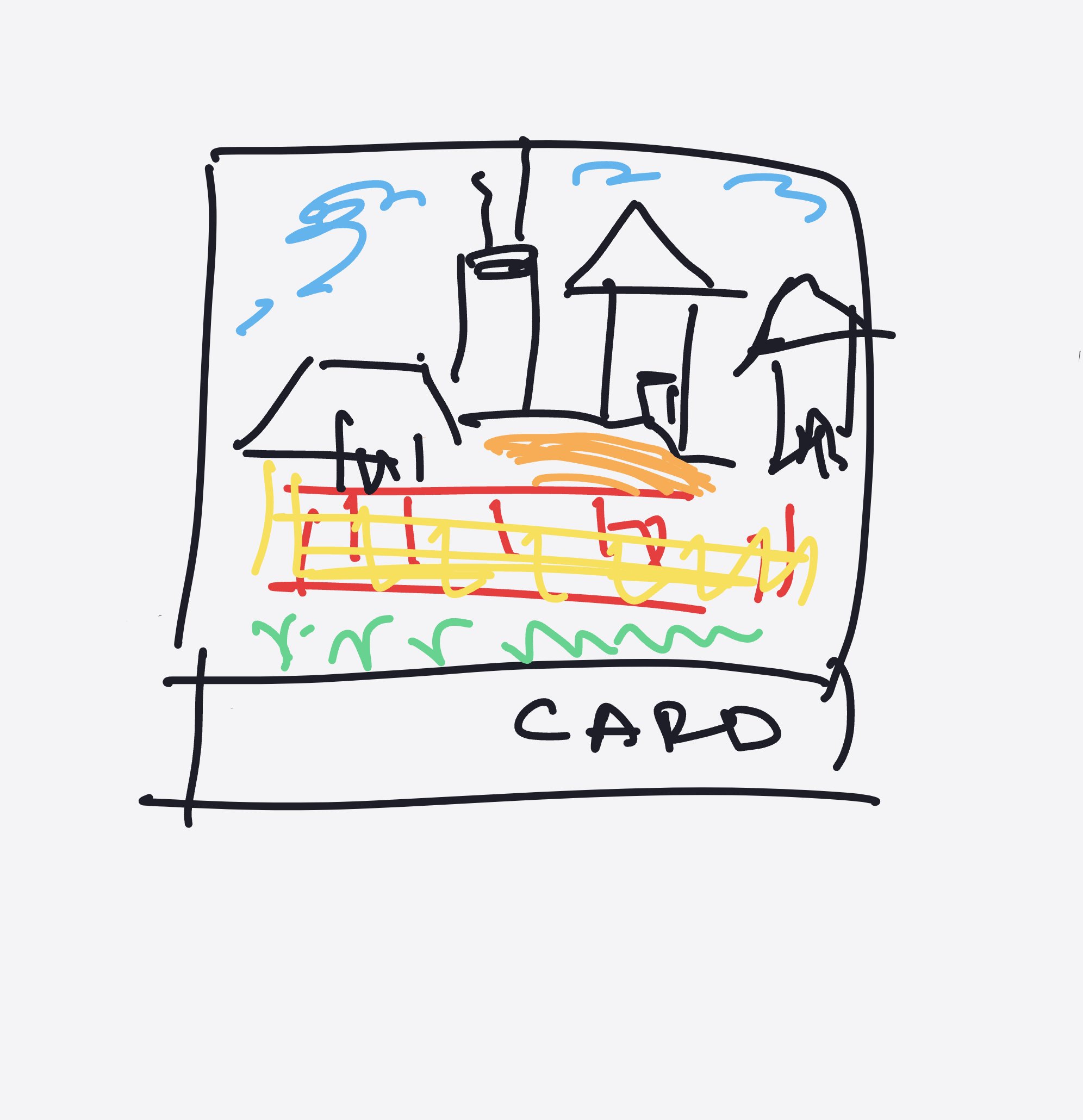 My Card castle — a one-shot sketch by Icementhol on The Midnight Gallery daily drawing app.
