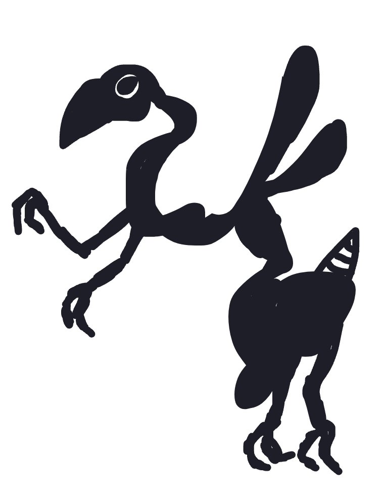 My Créature fantastique — a one-shot sketch by Glacial on The Midnight Gallery daily drawing app.