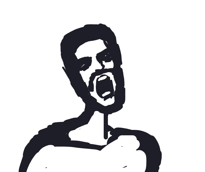 My douce vengeance — a one-shot sketch by Glacial on The Midnight Gallery daily drawing app.