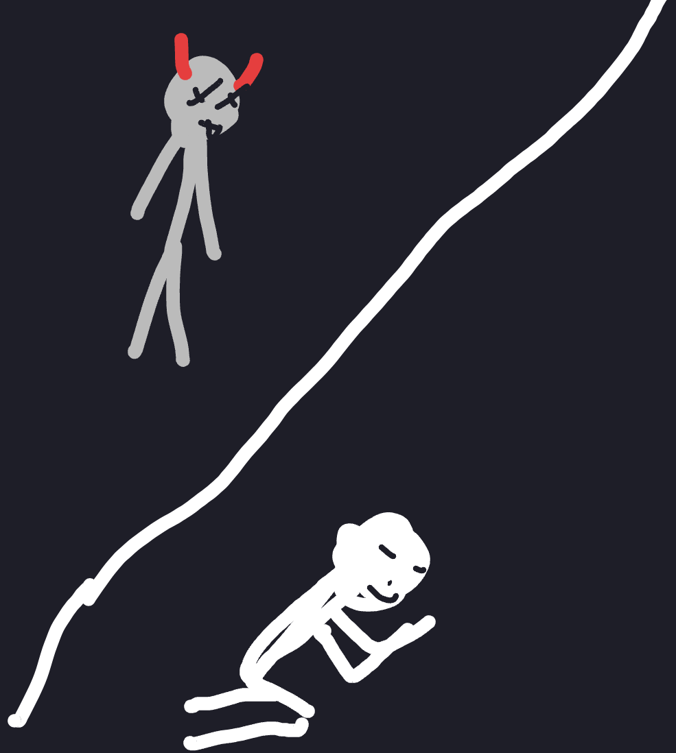 My douce vengeance — a one-shot sketch by Nnes on The Midnight Gallery daily drawing app.
