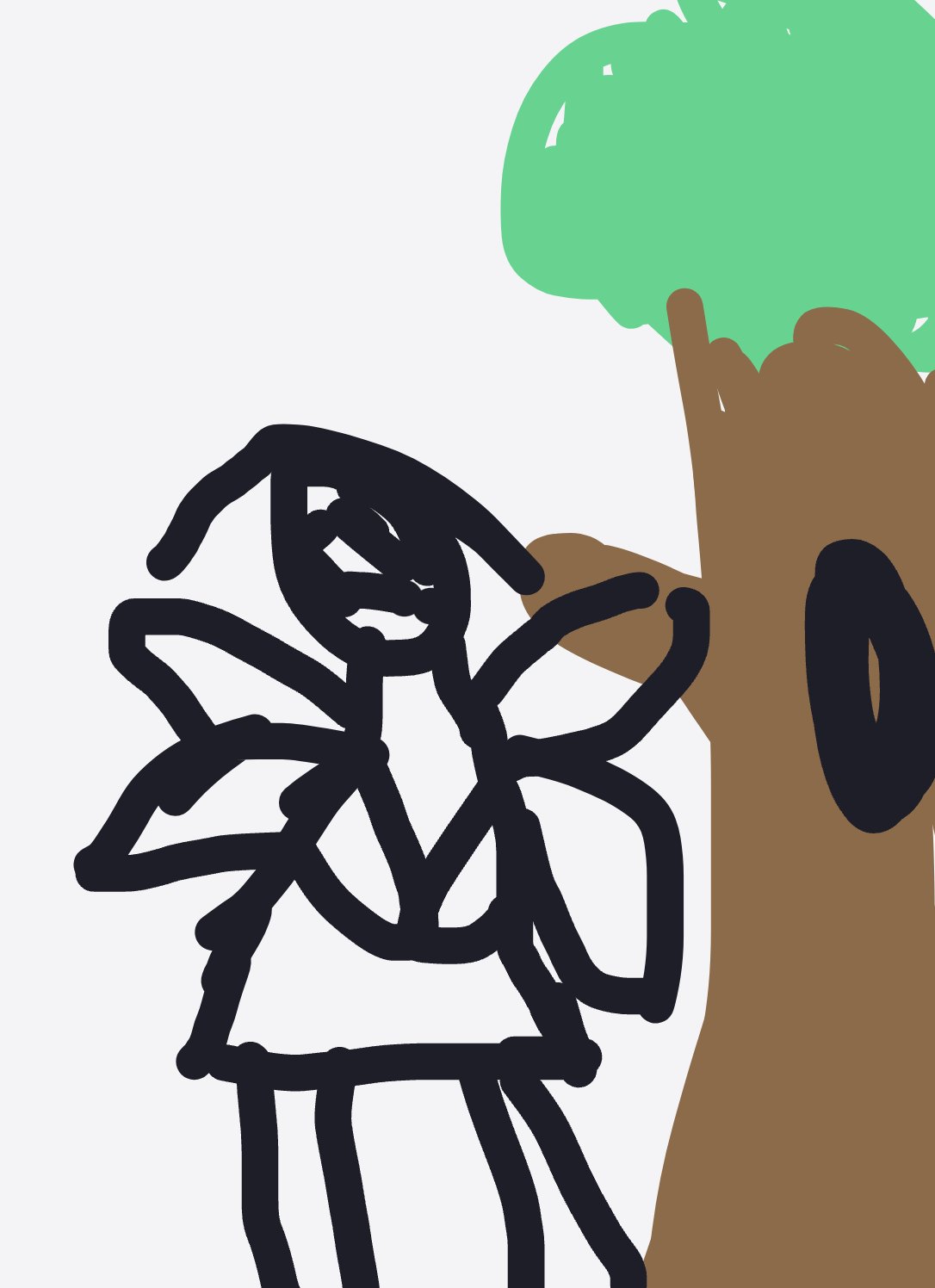 My Enchanted forest — a one-shot sketch by CleanSouthernAfricanAnchovy2898 on The Midnight Gallery daily drawing app.