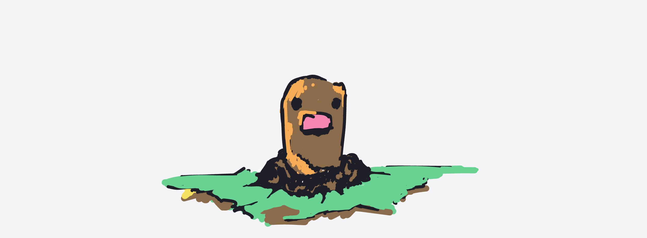 My Favorite Pokémon — a one-shot sketch by durinx on The Midnight Gallery daily drawing app.