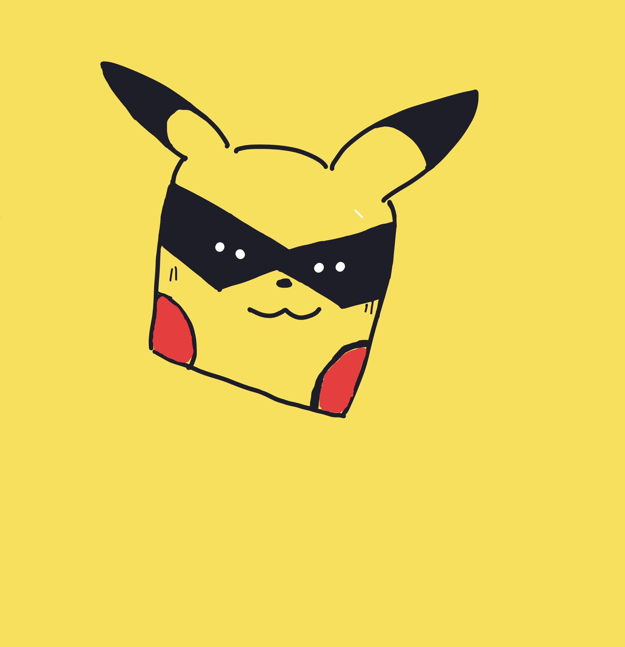 My Favorite Pokémon — a one-shot sketch by Icementhol on The Midnight Gallery daily drawing app.