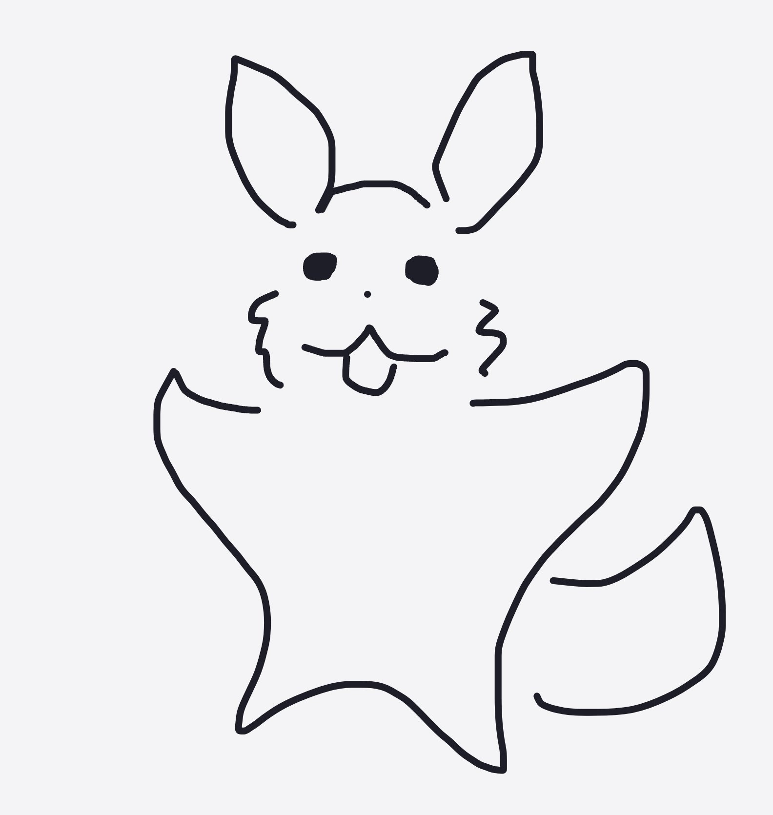 My Favorite Pokémon — a one-shot sketch by LimpWestAfricanLion1799 on The Midnight Gallery daily drawing app.