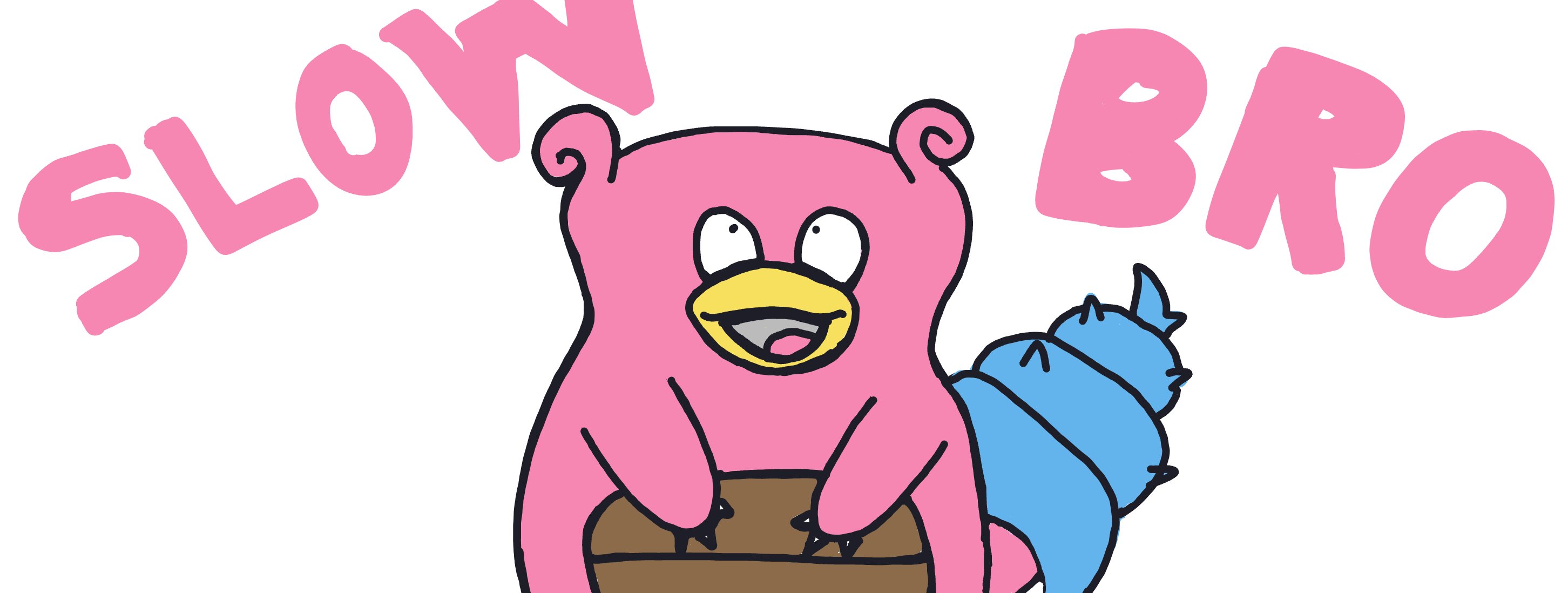 My Favorite Pokémon - SlowBro — a one-shot sketch by rdi on The Midnight Gallery daily drawing app.