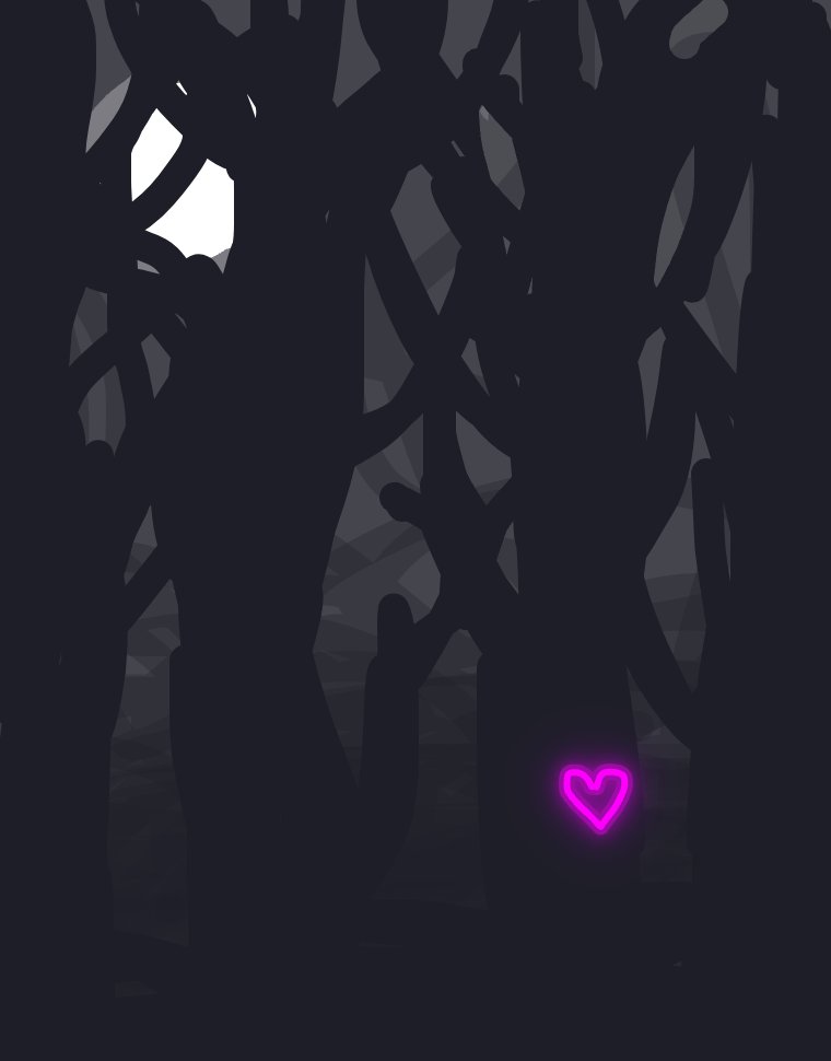 My Forêt enchantée — a one-shot sketch by Glacial on The Midnight Gallery daily drawing app.