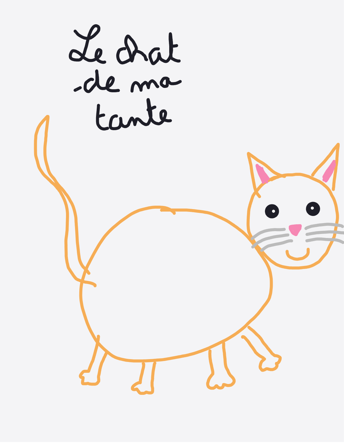 My Gros chat — a one-shot sketch by daisyxcore on The Midnight Gallery daily drawing app.