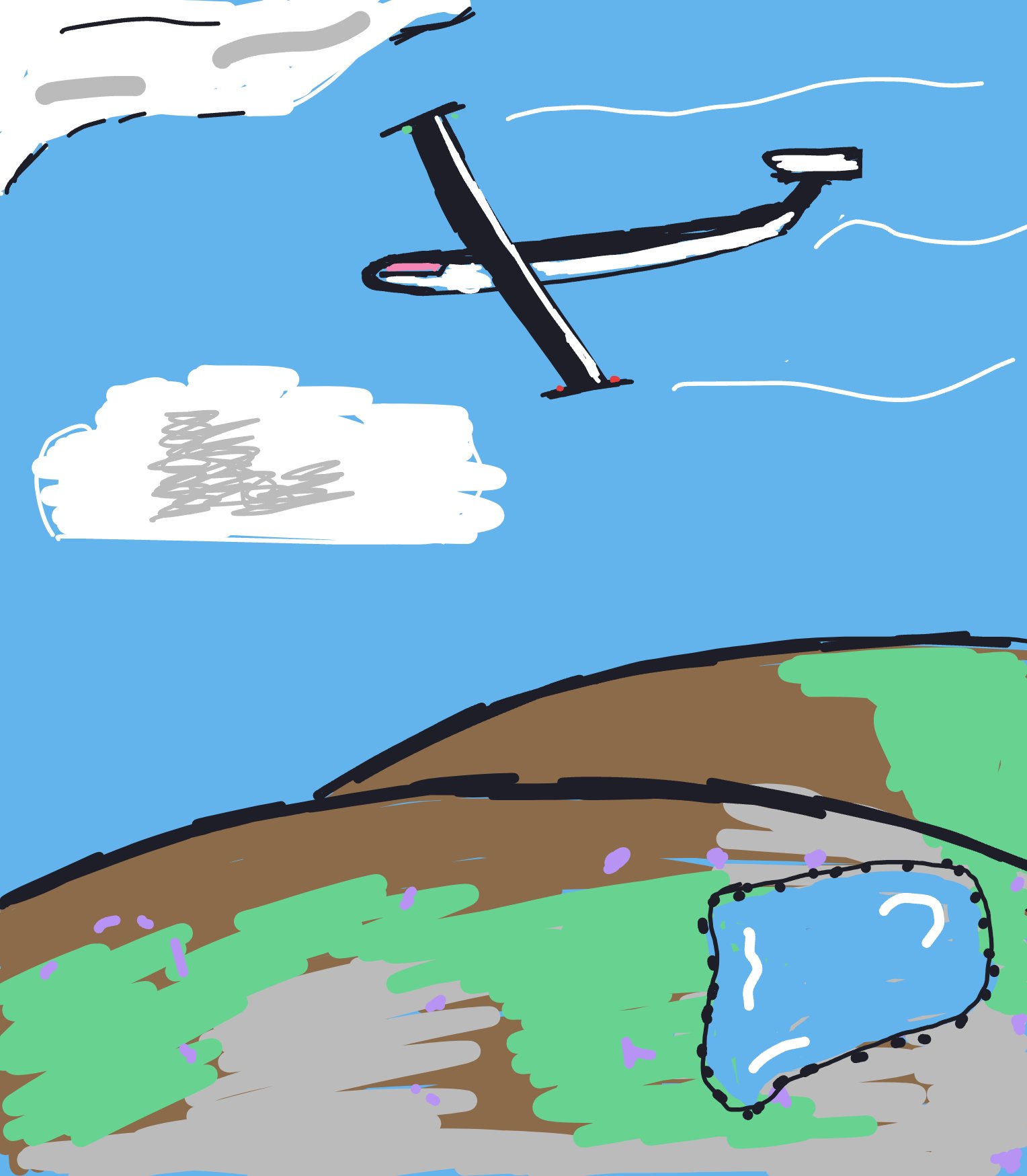 My Hobby I want to try — a one-shot sketch by DevotedMasaiLion9892 on The Midnight Gallery daily drawing app.