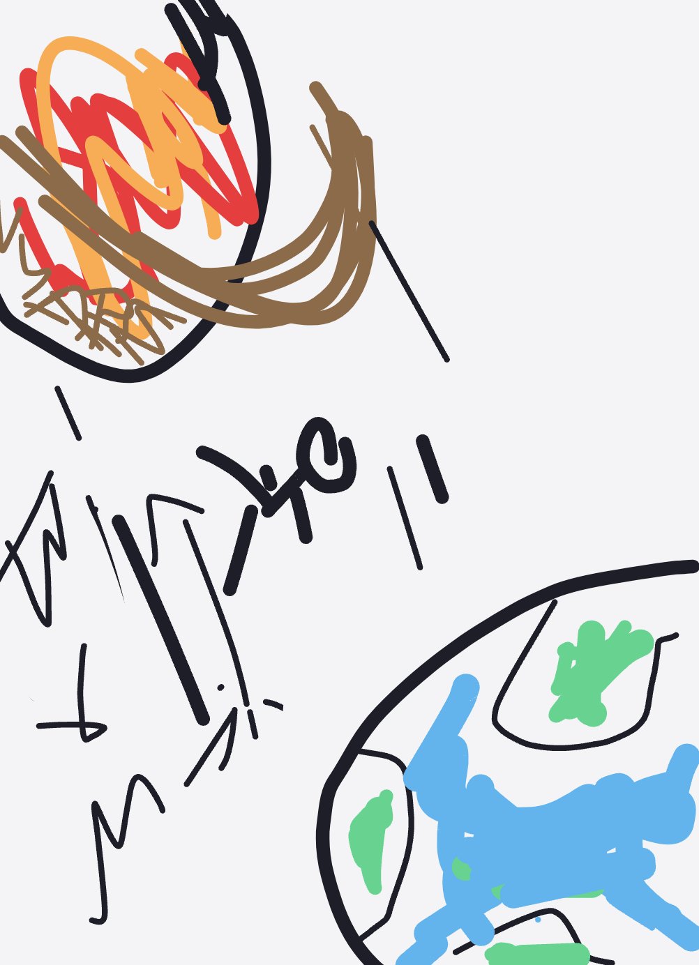 My Last day on earth — a one-shot sketch by Icementhol on The Midnight Gallery daily drawing app.