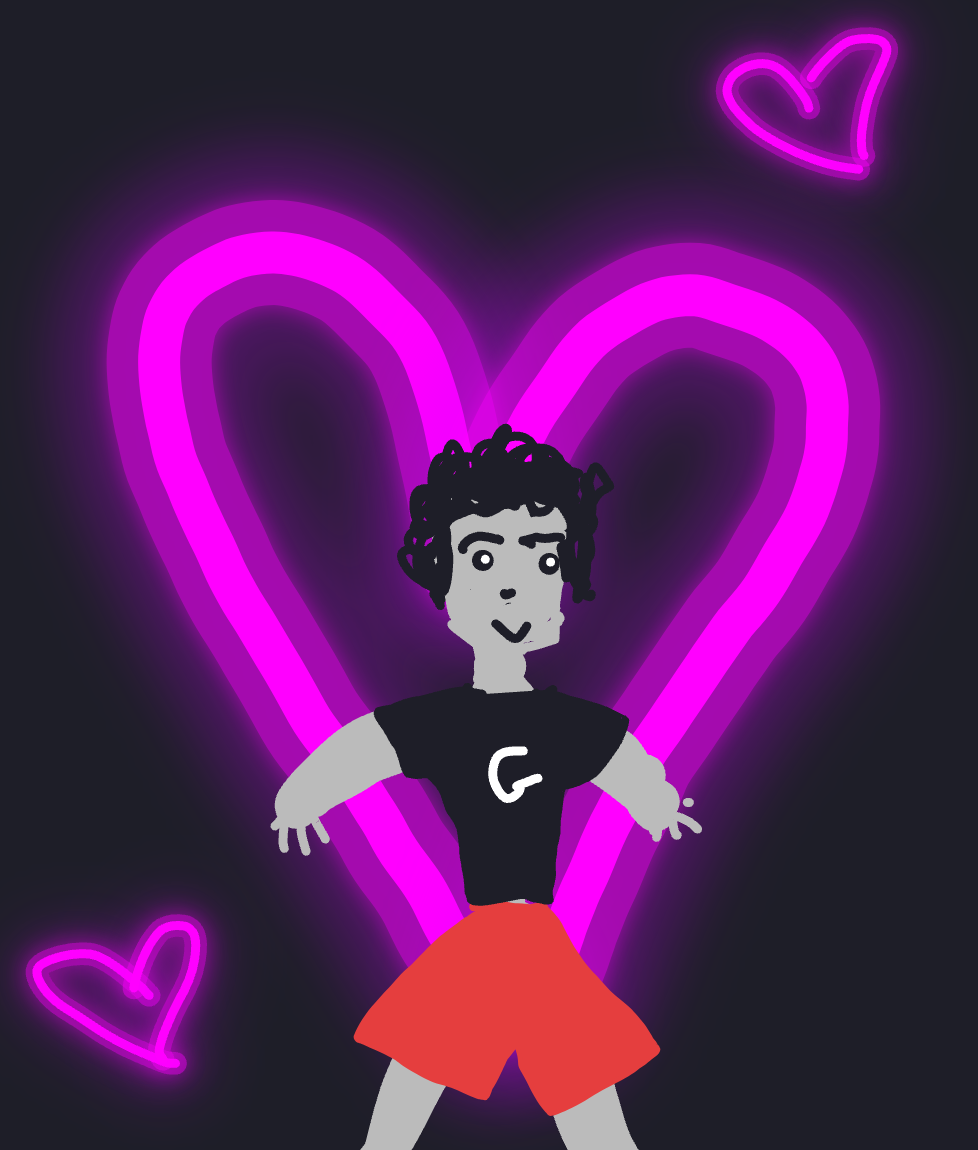 My Lucky charm — a one-shot sketch by Mmmmmmm on The Midnight Gallery daily drawing app.