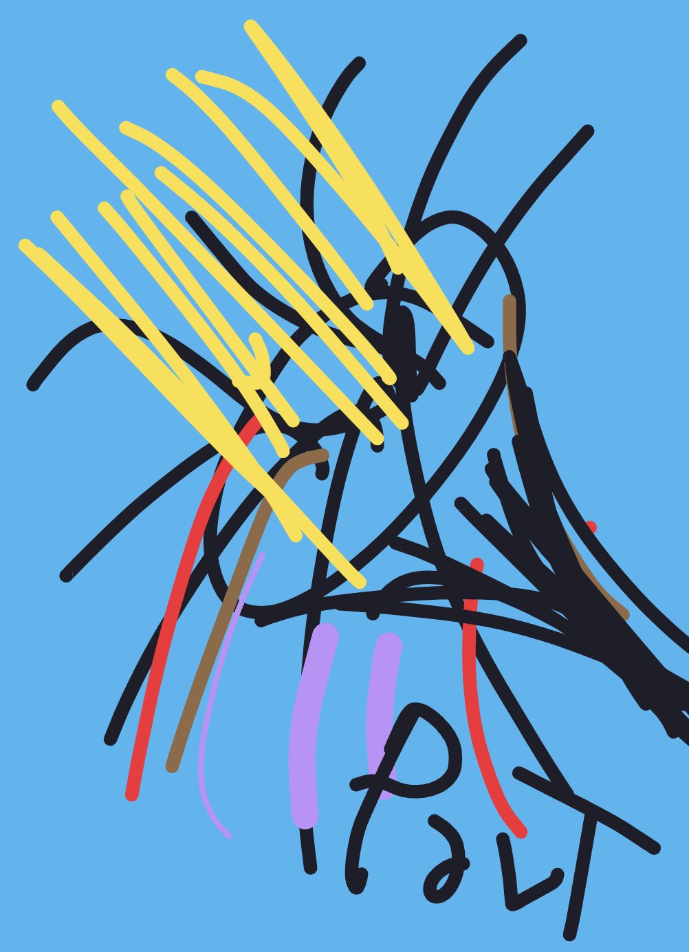 My Magic portal — a one-shot sketch by Icementhol on The Midnight Gallery daily drawing app.