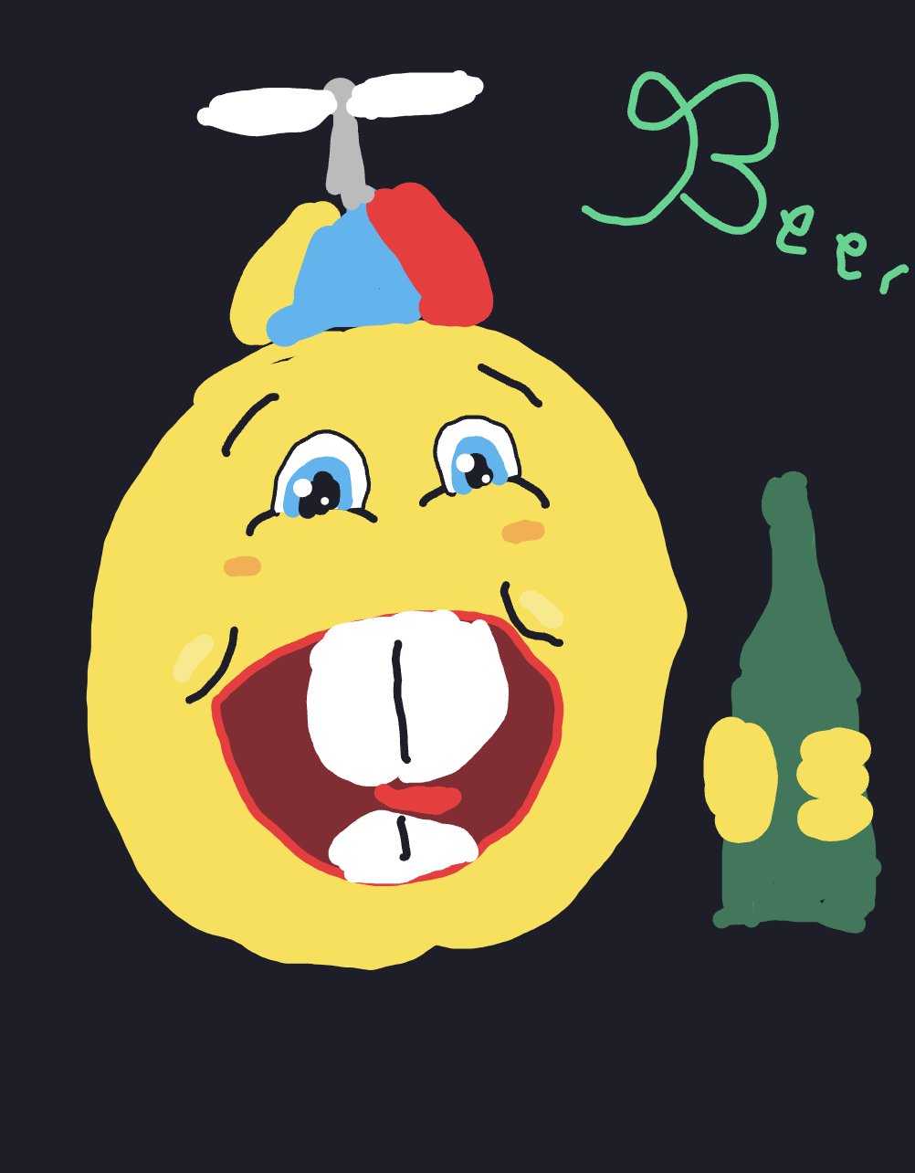 My Meilleur souvenir d’enfance — a one-shot sketch by Nnes on The Midnight Gallery daily drawing app.