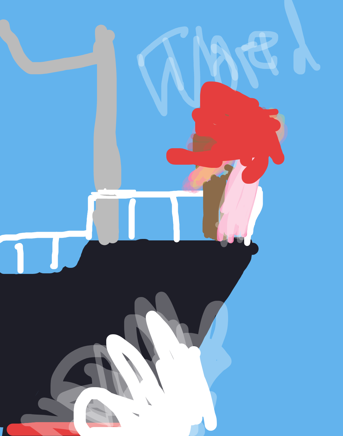 My Memorable film scene — a one-shot sketch by MadCreative on The Midnight Gallery daily drawing app.