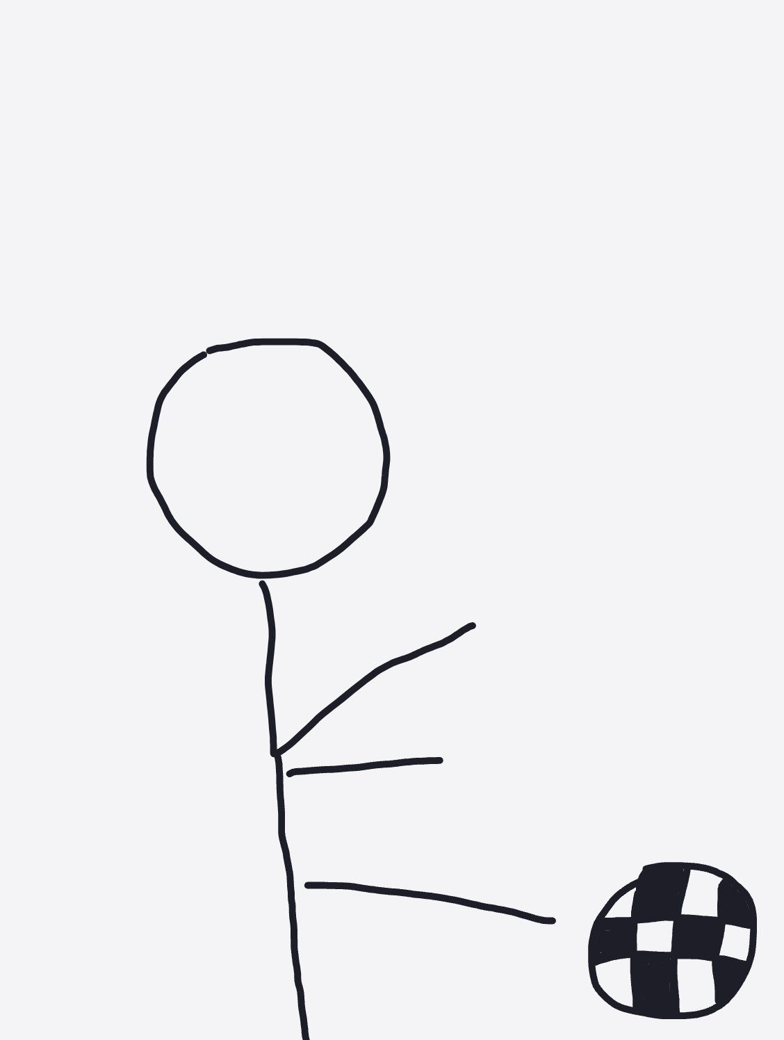My Mouvement dynamique — a one-shot sketch by daisyxcore on The Midnight Gallery daily drawing app.