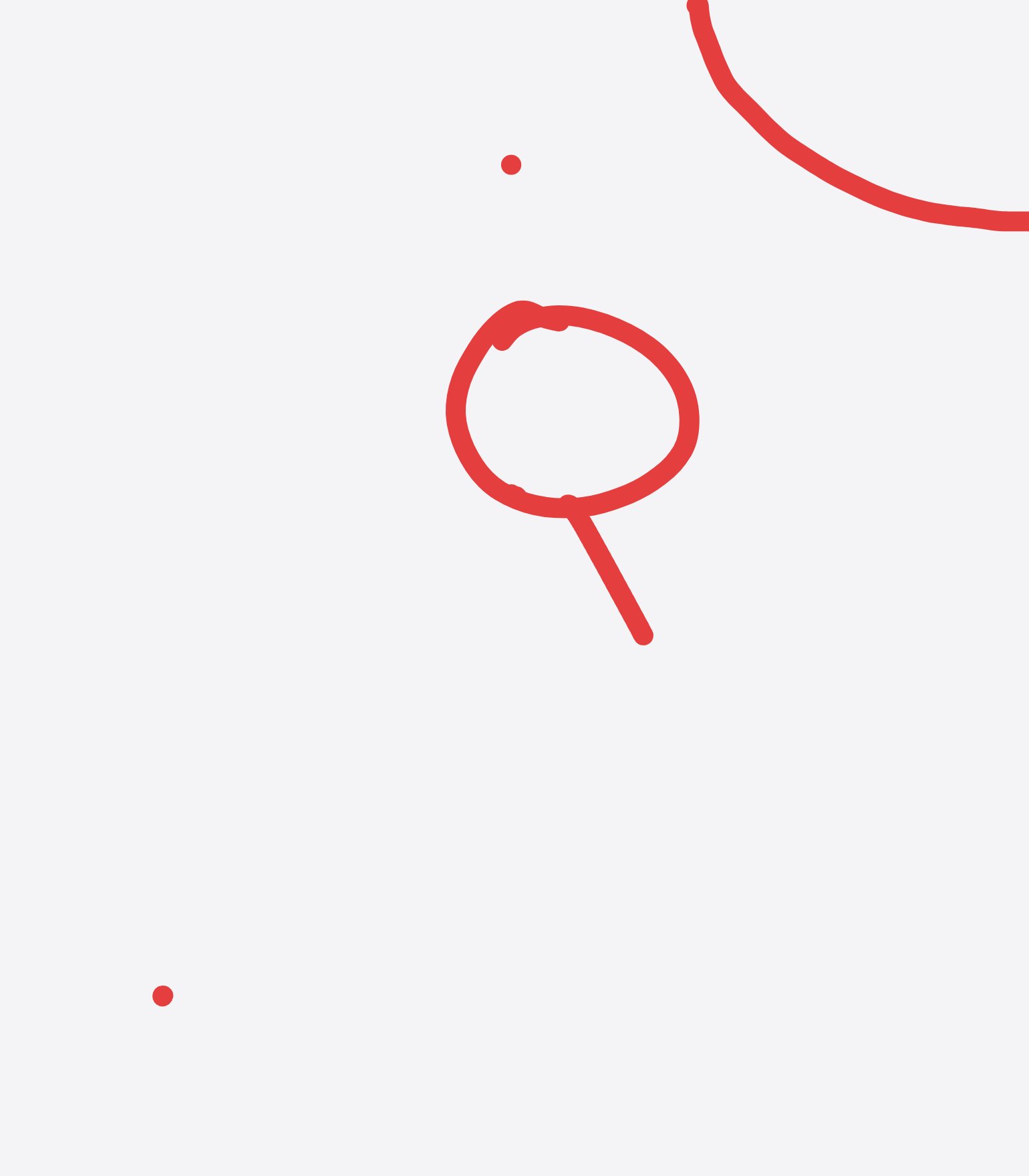 My Perfect circle — a one-shot sketch by DevotedMasaiLion9892 on The Midnight Gallery daily drawing app.