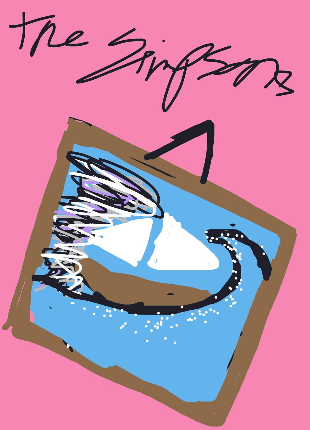 My Pirate ship sails stormy seas — a one-shot sketch by FleshfootedShearwater on The Midnight Gallery daily drawing app.
