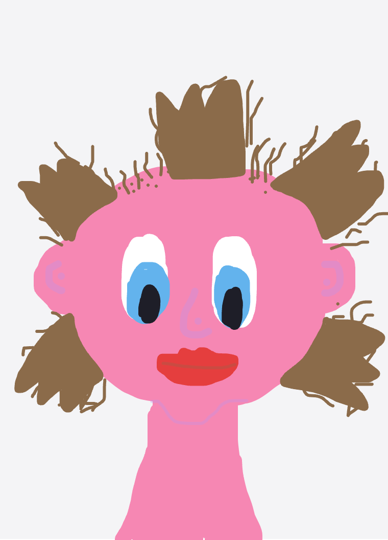 My Pire coupe de cheveux — a one-shot sketch by monade on The Midnight Gallery daily drawing app.