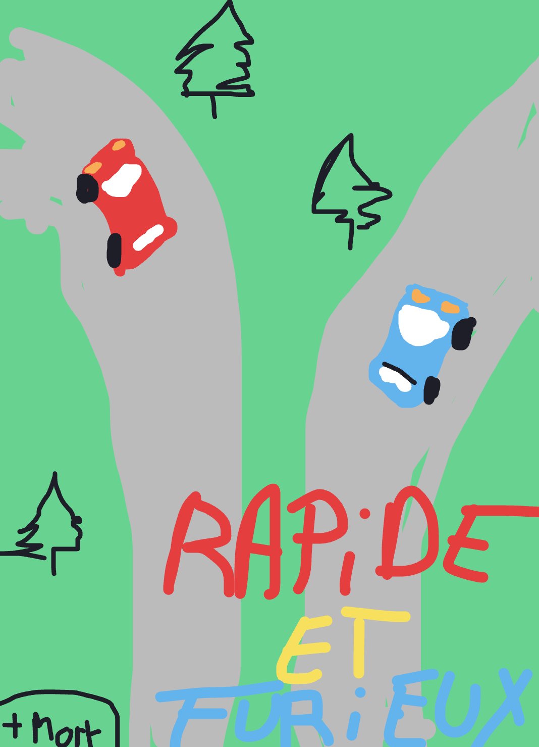 My Pire film du monde — a one-shot sketch by Airotciv on The Midnight Gallery daily drawing app.