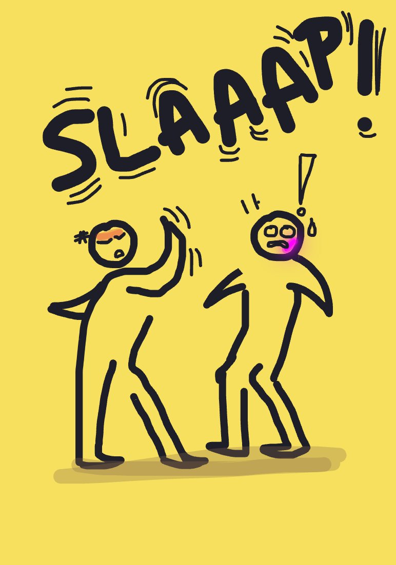 My Smack — a one-shot sketch by ChrysTelam on The Midnight Gallery daily drawing app.